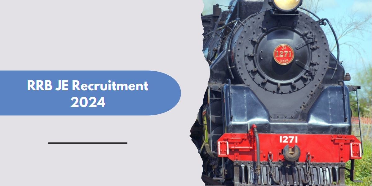 RRB JE Recruitment 2024