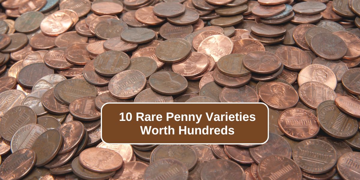 Valuable Pennies: 10 Rare Penny Varieties Worth Hundreds