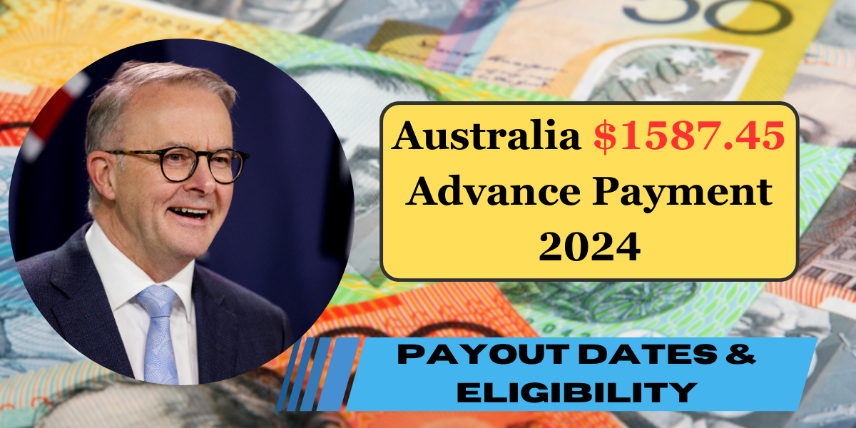 Australia $1587.45 Advance Payment 2024